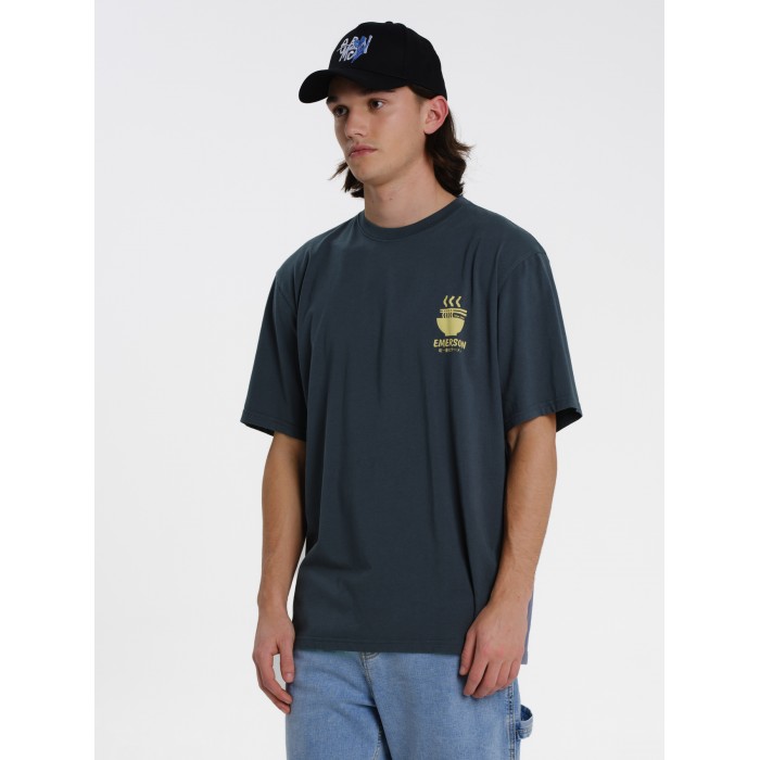 Μπλούζα Emerson 261.EM33.23 TEAL BLUE T-Shirt