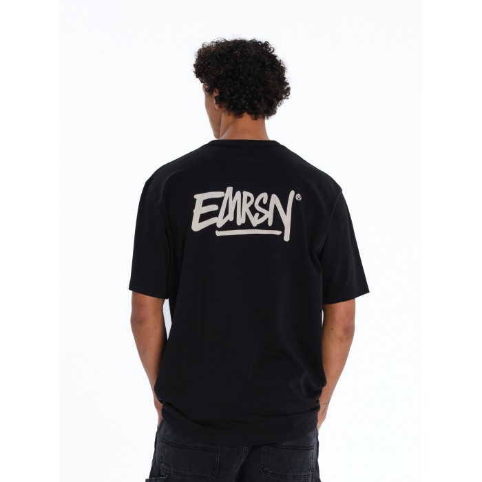 Μπλούζα Emerson 261.EM33.24 BLACK/WHITE T-Shirt