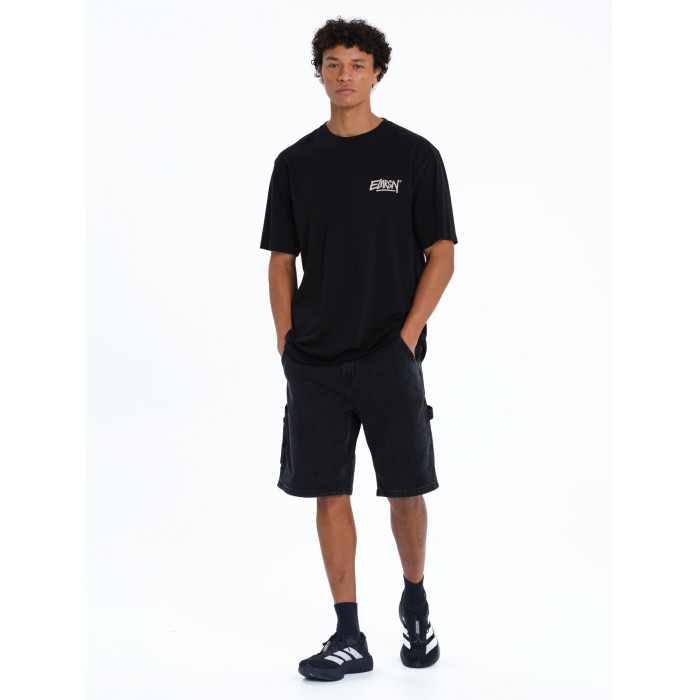 Μπλούζα Emerson 261.EM33.24 BLACK/WHITE T-Shirt