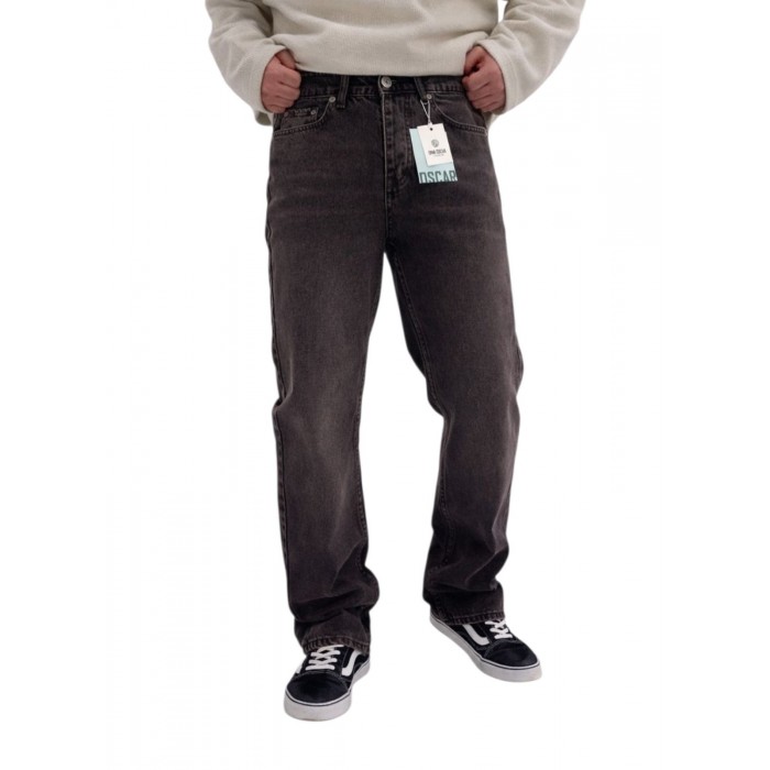Παντελόνι Jean Baggy Oscar 3308-2 Black Jeans