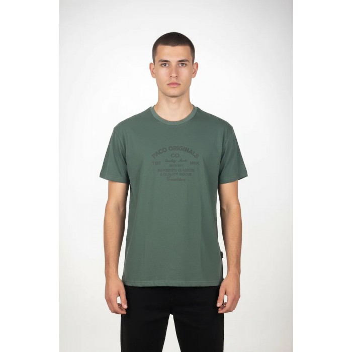 Μπλούζα Paco Co 2631052 Green T-Shirt Μπλούζα Paco Co 2631052 Green T-Shirt