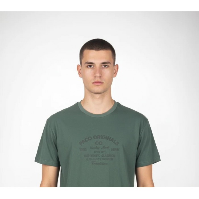 Μπλούζα Paco Co 2631052 Green T-Shirt Μπλούζα Paco Co 2631052 Green T-Shirt