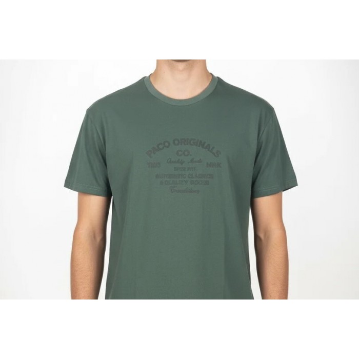 Μπλούζα Paco Co 2631052 Green T-Shirt Μπλούζα Paco Co 2631052 Green T-Shirt