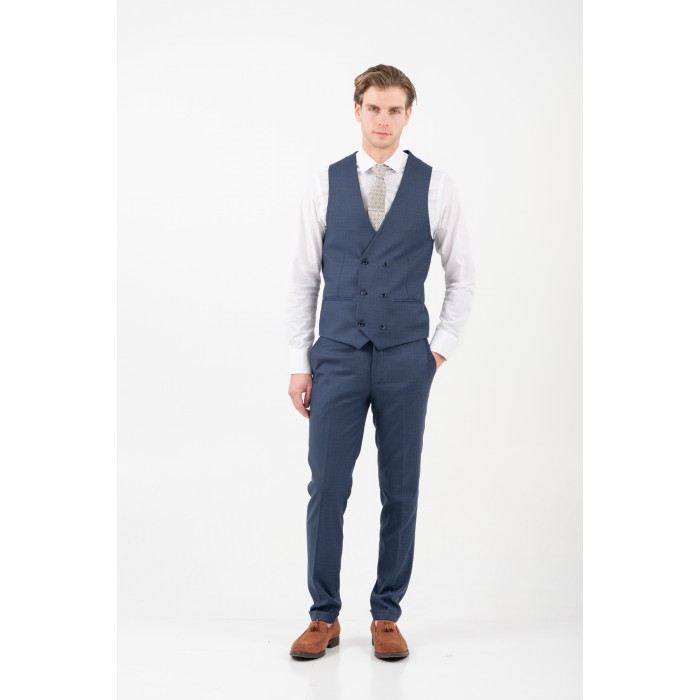 Κοστούμι Vittorio 100-26-PALERE BLUE Σακάκι-Κοστούμι 