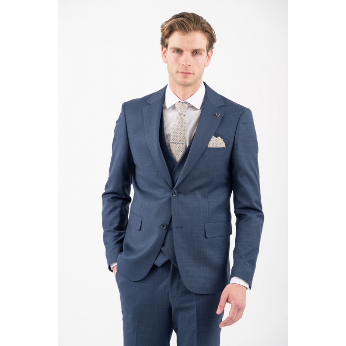 Κοστούμι Vittorio 100-26-PALERE BLUE Σακάκι-Κοστούμι 
