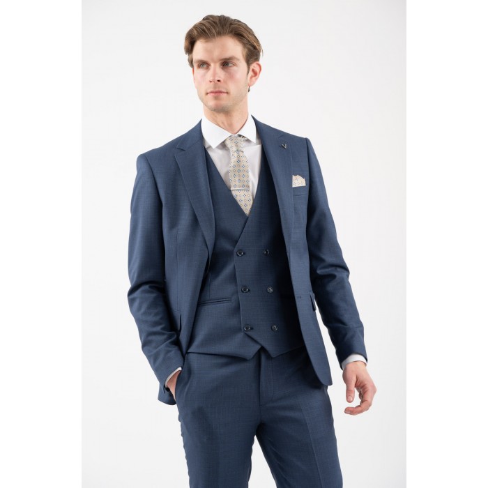 Κοστούμι Vittorio 100-26-PALERE BLUE Σακάκι-Κοστούμι 