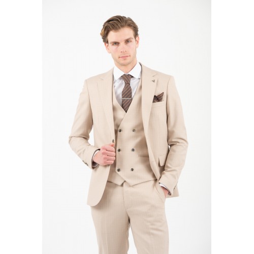 Κοστούμι Vittorio 100-26-PALERE BEIGE