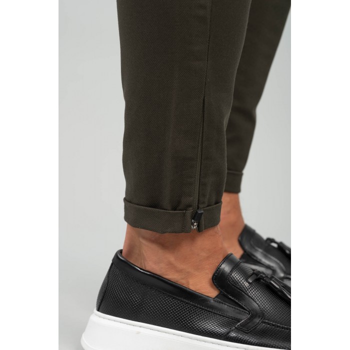 Παντελόνι Vittorio 500-24-ALTO Olive Chinos