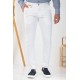 Παντελόνι Vittorio 500-25-COMO White Chinos