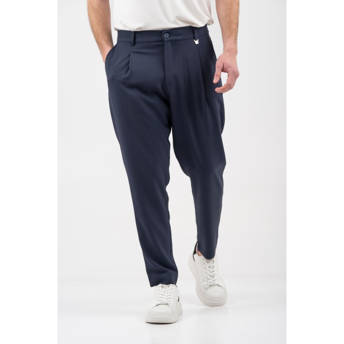 Παντελόνι Vittorio Vittorio 500-26-MORRONE BLUE Chinos Παντελόνι Vittorio Vittorio 500-26-MORRONE BLUE Chinos