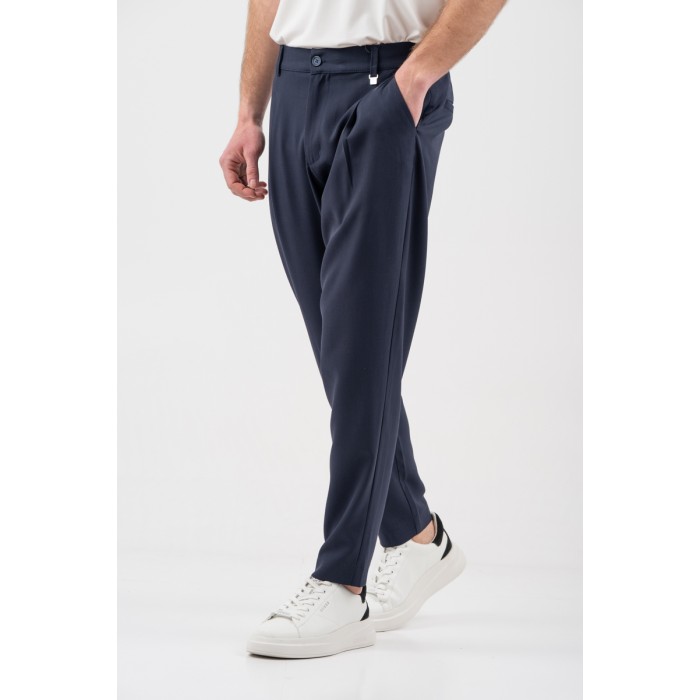 Παντελόνι Vittorio Vittorio 500-26-MORRONE BLUE Chinos Παντελόνι Vittorio Vittorio 500-26-MORRONE BLUE Chinos