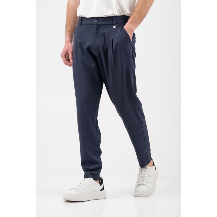 Παντελόνι Vittorio Vittorio 500-26-MORRONE BLUE Chinos Παντελόνι Vittorio Vittorio 500-26-MORRONE BLUE Chinos