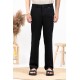 Παντελόνι Straight Fit Vittorio 500-24-Piro Black Chinos