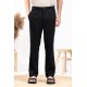 Παντελόνι Straight Fit Vittorio 500-24-Piro Black Chinos