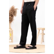 Παντελόνι Straight Fit Vittorio 500-24-Piro Black
