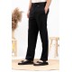 Παντελόνι Straight Fit Vittorio 500-24-Piro Black Chinos