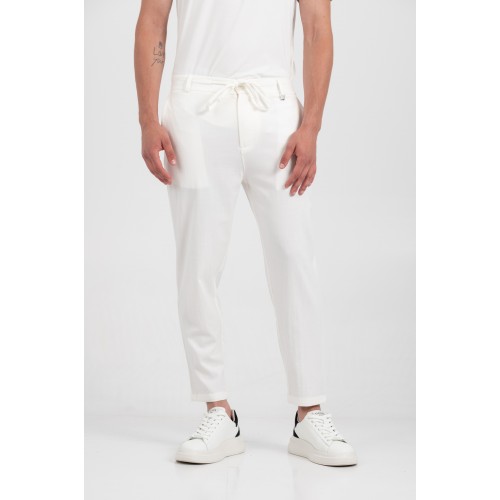 Παντελόνι Vittorio 500-25-Santo Off White