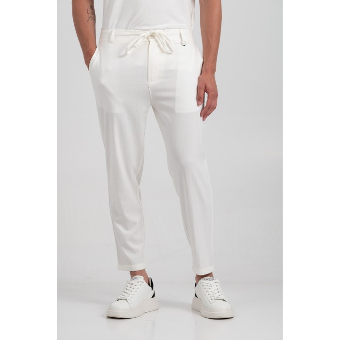 Παντελόνι Vittorio 500-25-Santo Off White Chinos