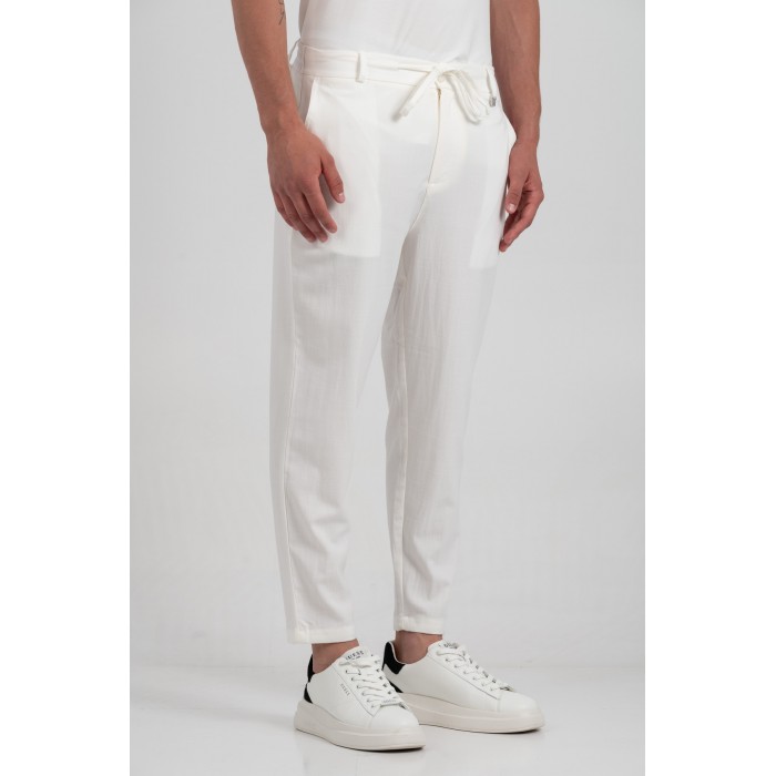 Παντελόνι Vittorio 500-25-Santo Off White Chinos