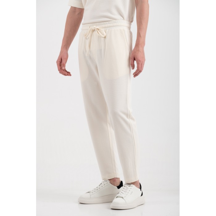 Παντελόνι Vittorio 500-2526-SENTO Off White Παντελόνια