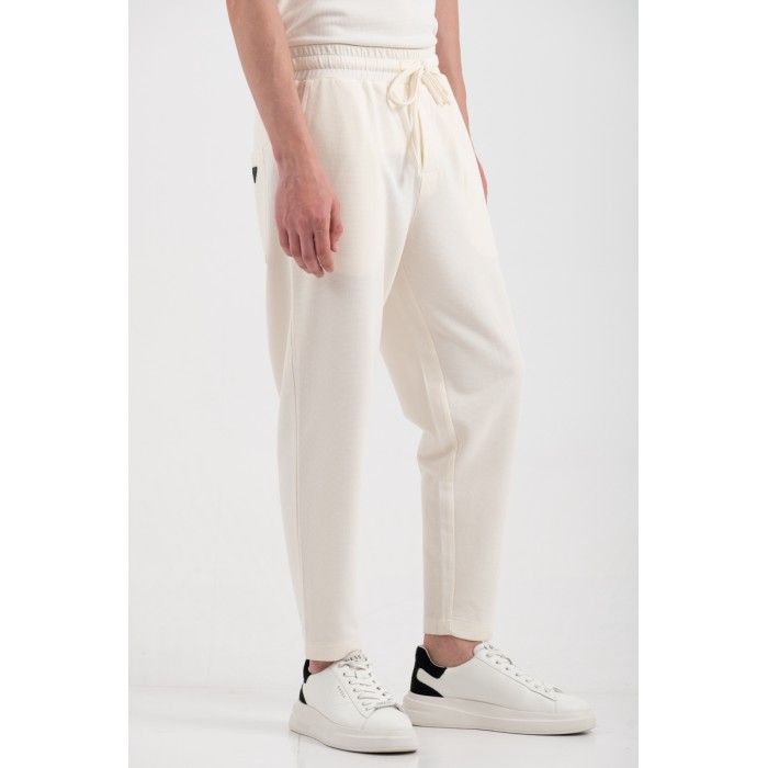 Παντελόνι Vittorio 500-2526-SENTO Off White Παντελόνια