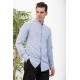 Πουκάμισο Μάο Vittorio 800-24-401 Blue Μακρυμάνικα Πουκάμισα