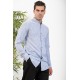 Πουκάμισο Μάο Vittorio 800-24-401 Blue Μακρυμάνικα Πουκάμισα