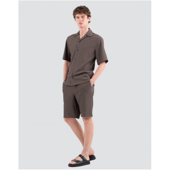 Πουκάμισο Overshirt Vittorio 800-26-Verona Vison Μακρυμάνικα Πουκάμισα