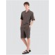 Πουκάμισο Overshirt Vittorio 800-26-Verona Vison Μακρυμάνικα Πουκάμισα