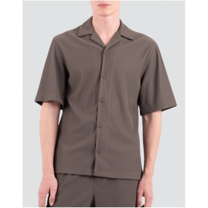 Πουκάμισο Overshirt Vittorio 800-26-Verona Vison Μακρυμάνικα Πουκάμισα