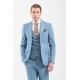 Κοστούμι Vittorio 100-25-ROSSI Light Blue Σακάκι-Κοστούμι 