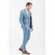 Κοστούμι Vittorio 100-25-ROSSI Light Blue Σακάκι-Κοστούμι 