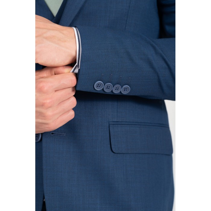 Κοστούμι Vittorio 100-26-ROMA Blue Σακάκι-Κοστούμι 