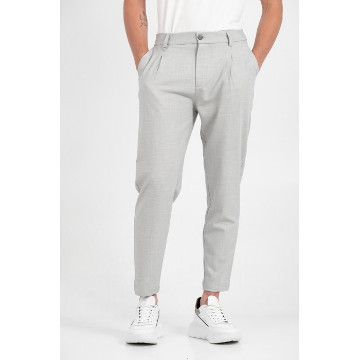 Παντελόνι Vittorio 500-25-BOSA Grey Παντελόνια