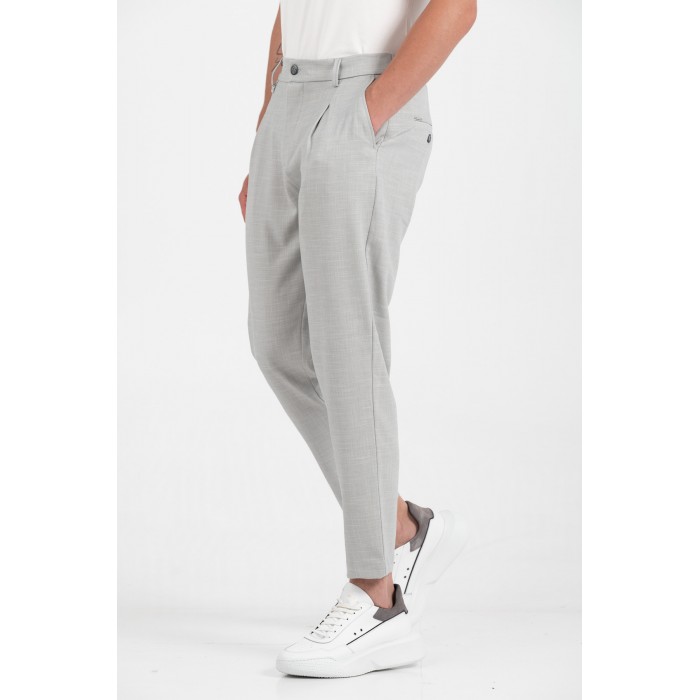 Παντελόνι Vittorio 500-25-BOSA Grey Παντελόνια