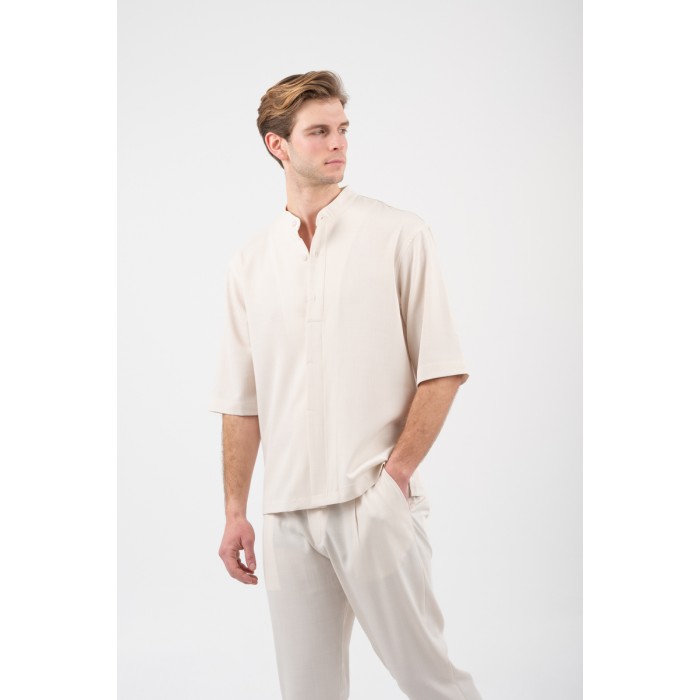 Πουκάμισο Overshirt Vittorio 300-26-MORRONE STONE Μακρυμάνικα Πουκάμισα Πουκάμισο Overshirt Vittorio 300-26-MORRONE STONE Μακρυμάνικα Πουκάμισα