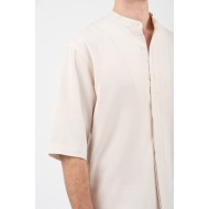 Πουκάμισο Overshirt Vittorio 300-26-MORRONE STONE