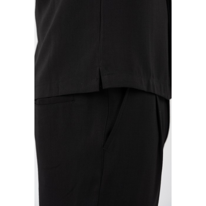 Πουκάμισο Overshirt Vittorio 300-26-MORRONE BLACK Μακρυμάνικα Πουκάμισα