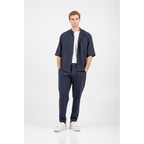 Πουκάμισο Overshirt Vittorio 300-26-MORRONE BLUE Πουκάμισο Overshirt Vittorio 300-26-MORRONE BLUE