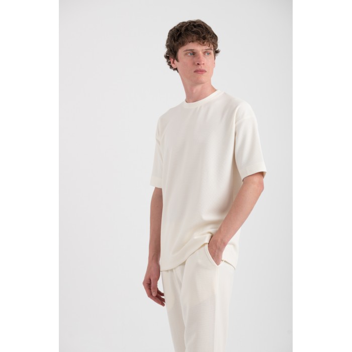 Μπλούζα Vittorio 200-25-SENTO Off White T-Shirt