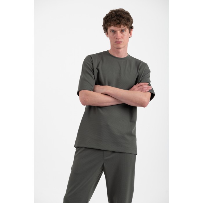 Μπλούζα Vittorio 200-25-SENTO Olive T-Shirt