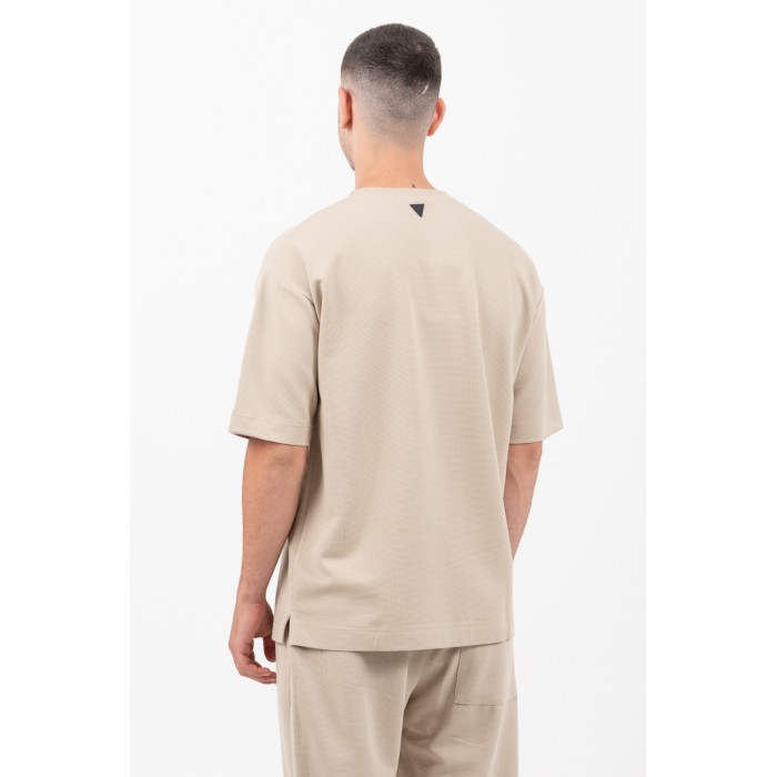 Μπλούζα Vittorio 200-25-SENTO Beige T-Shirt