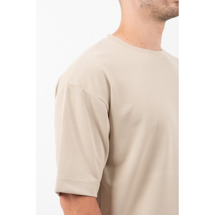Μπλούζα Vittorio 200-25-SENTO Beige T-Shirt