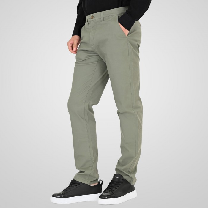 Παντελόνι Chinos Rebase 261RCP-4084 Light Olive Παντελόνια