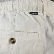 Παντελόνι Λινό Rebase 261.RCP-4090 Off White