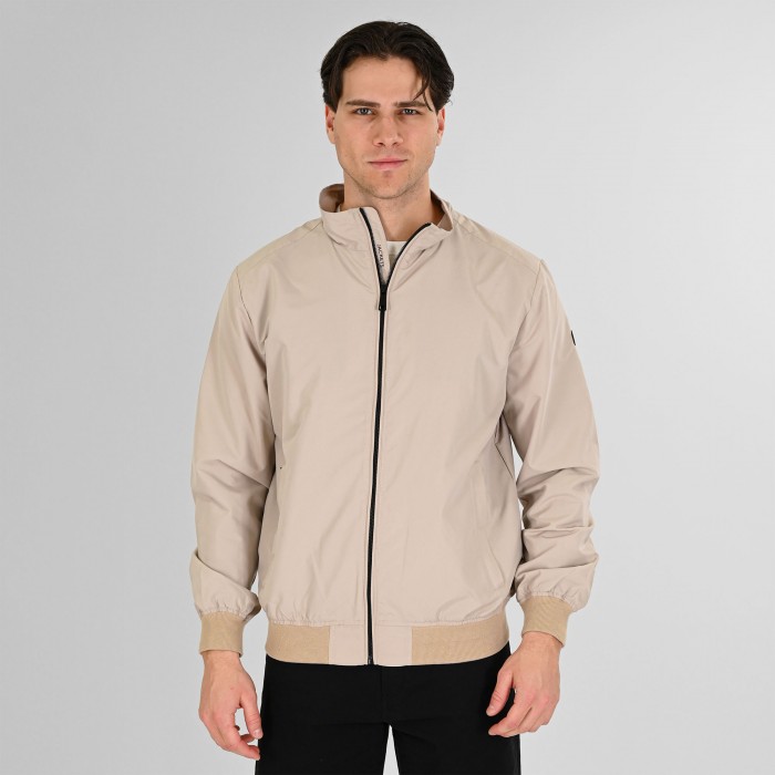 Μπουφάν Rebase 261-RJK-2078 Greige Mπουφάν