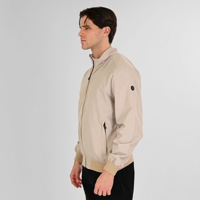 Μπουφάν Rebase 261-RJK-2078 Greige Mπουφάν