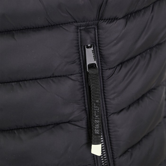Γιλέκο Rebase 261-RSJK-2079 Black Mπουφάν