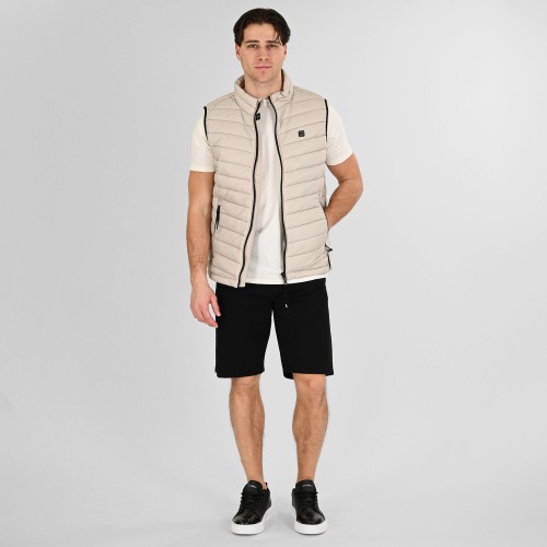 Γιλέκο Rebase 261-RSJK-2079 Greige