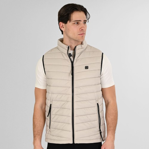 Γιλέκο Rebase 261-RSJK-2079 Greige